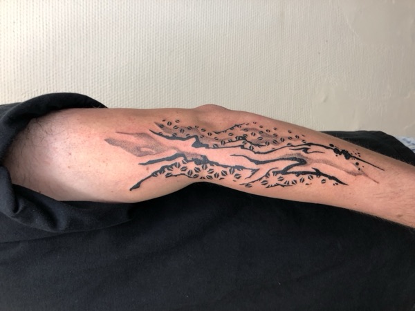 Tatouage abstrait