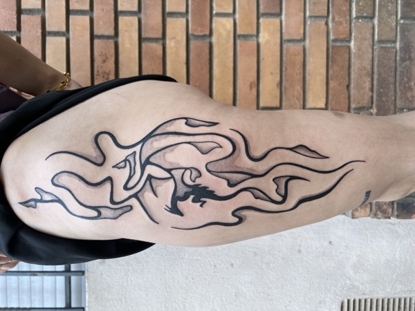 Tatouage abstrait