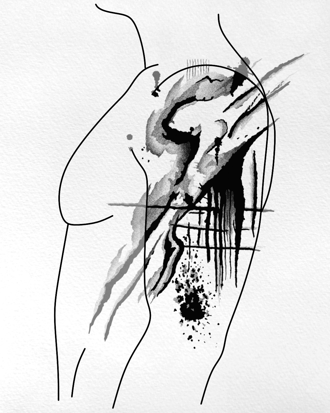 Illustration Absym — composition abstraite